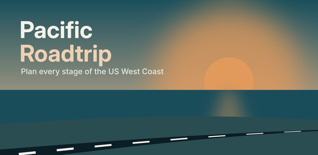 Pacific Roadtrip: plan every stage of the US West Coast, with a coastal road at sunset