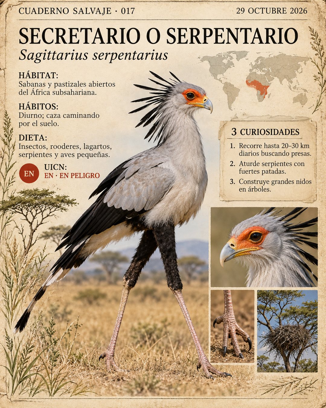 Infografía de @cuadernosalvaje365: Ornitorrinco: el mamífero que pone huevos
