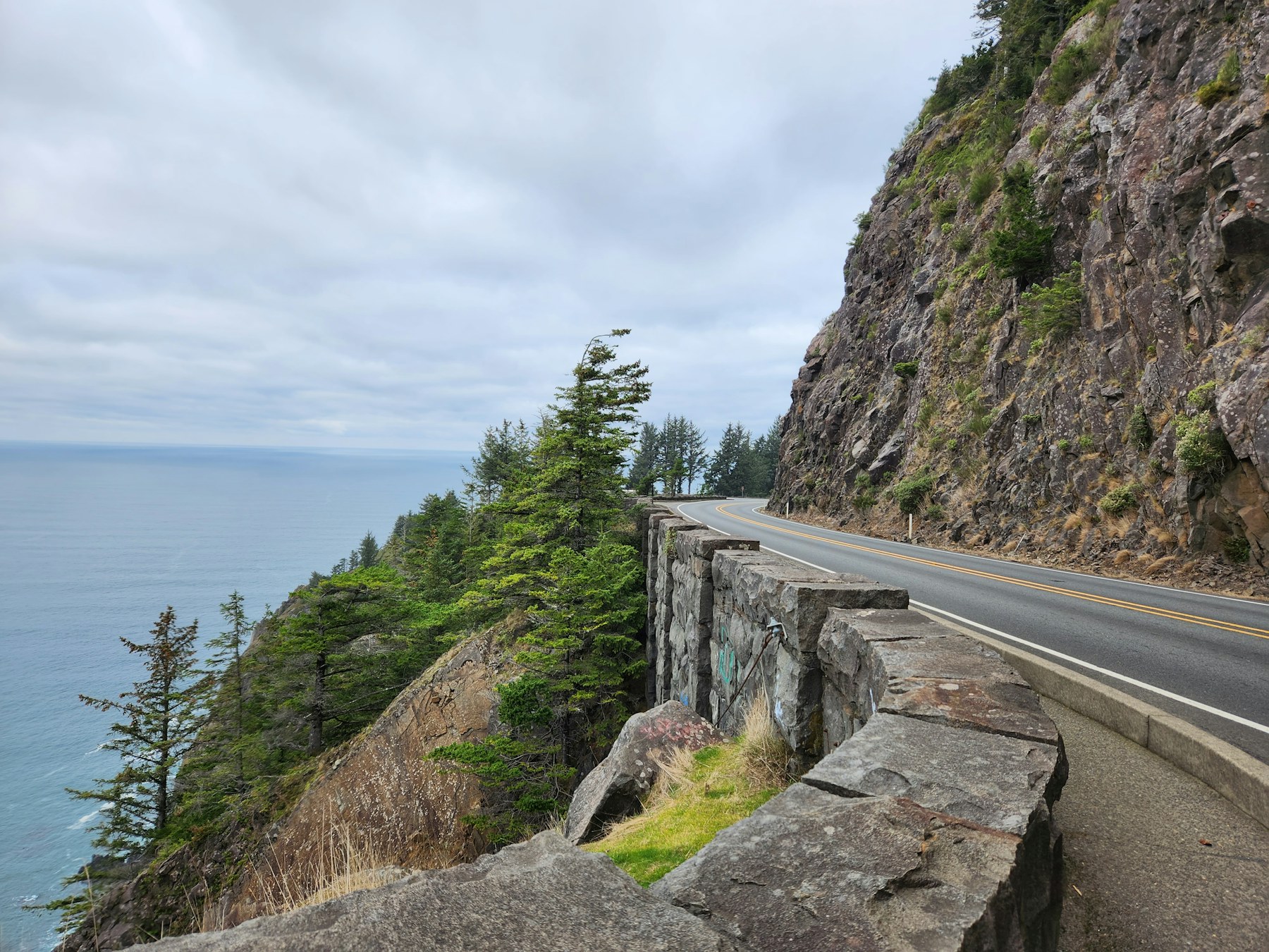 Carretera 101 junto a la costa de Oregón